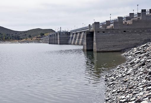 Estado del embalse de Aracena