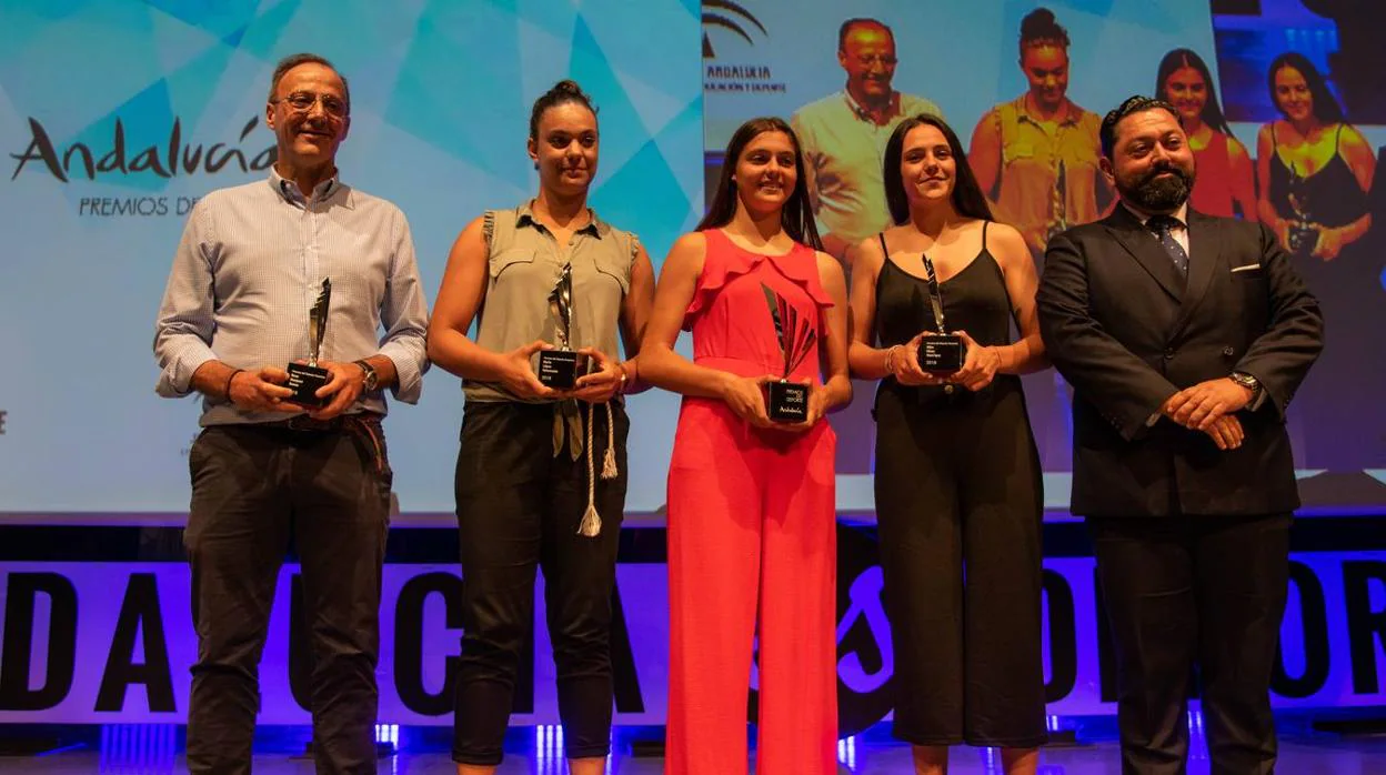 Teresa Mérida recoge su premio Andalucía de los Deportes.