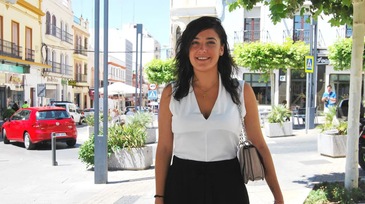 María Luisa es una de las registradoras más jóvenes de España y la primera de su ciudad, Alcalá de Guadaíra
