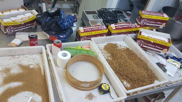 La panadería de Chiclana que ocultaba un taller de tabaco de contrabando