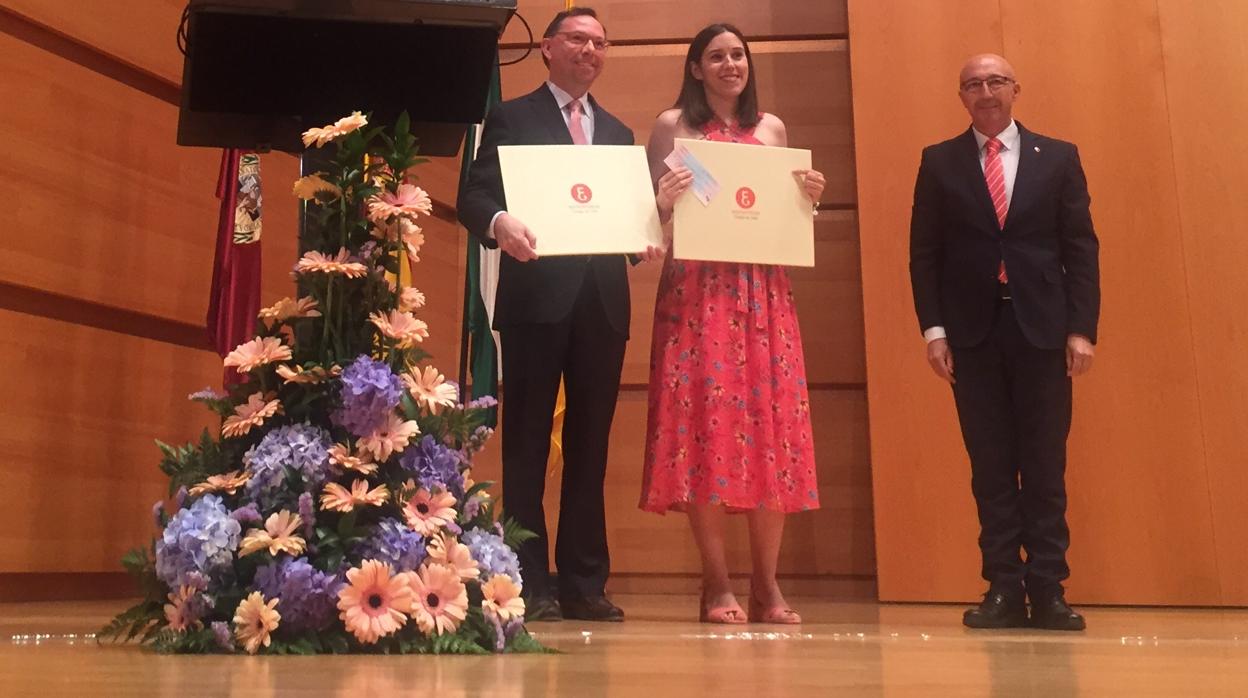 Patricia González y Alicia Romero, ganan los premios de Grado del Colegio Profesional de Economistas de Cádiz