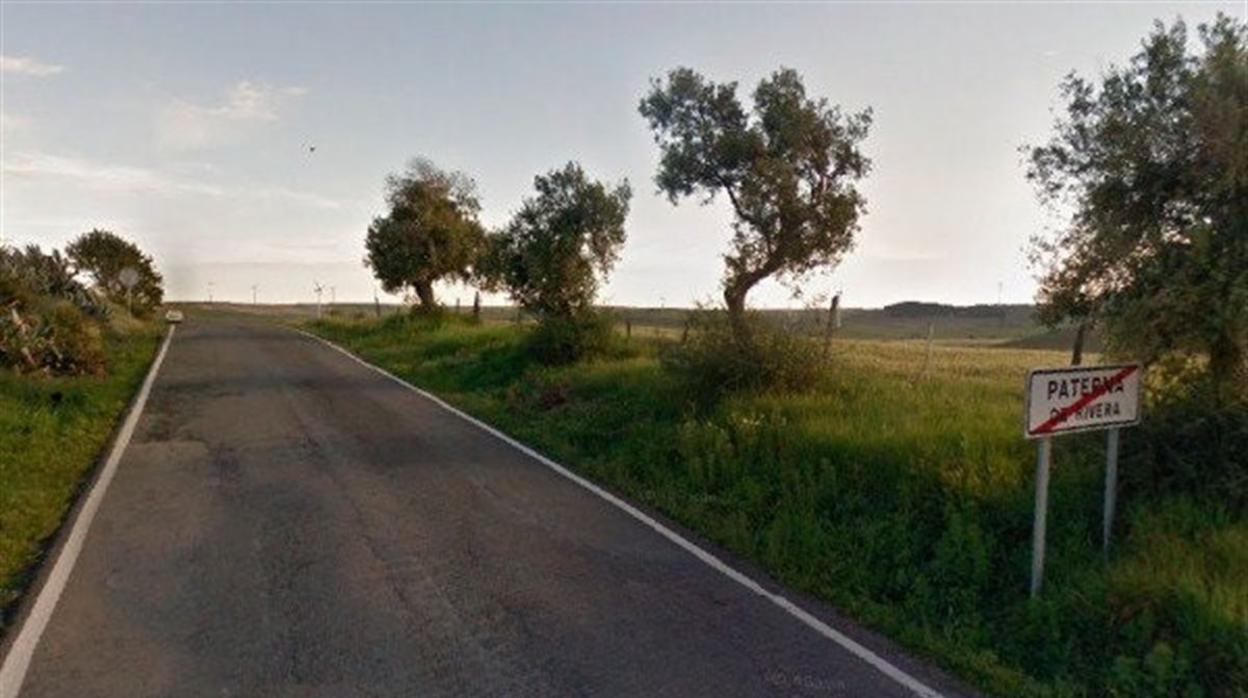 La carretera Paterna-Medina Sidonia, estrecha y de sinuoso trazado.