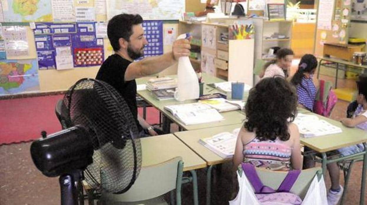 Hasta 40 colegios se podrán climatizar a través de la Diputación de Sevilla