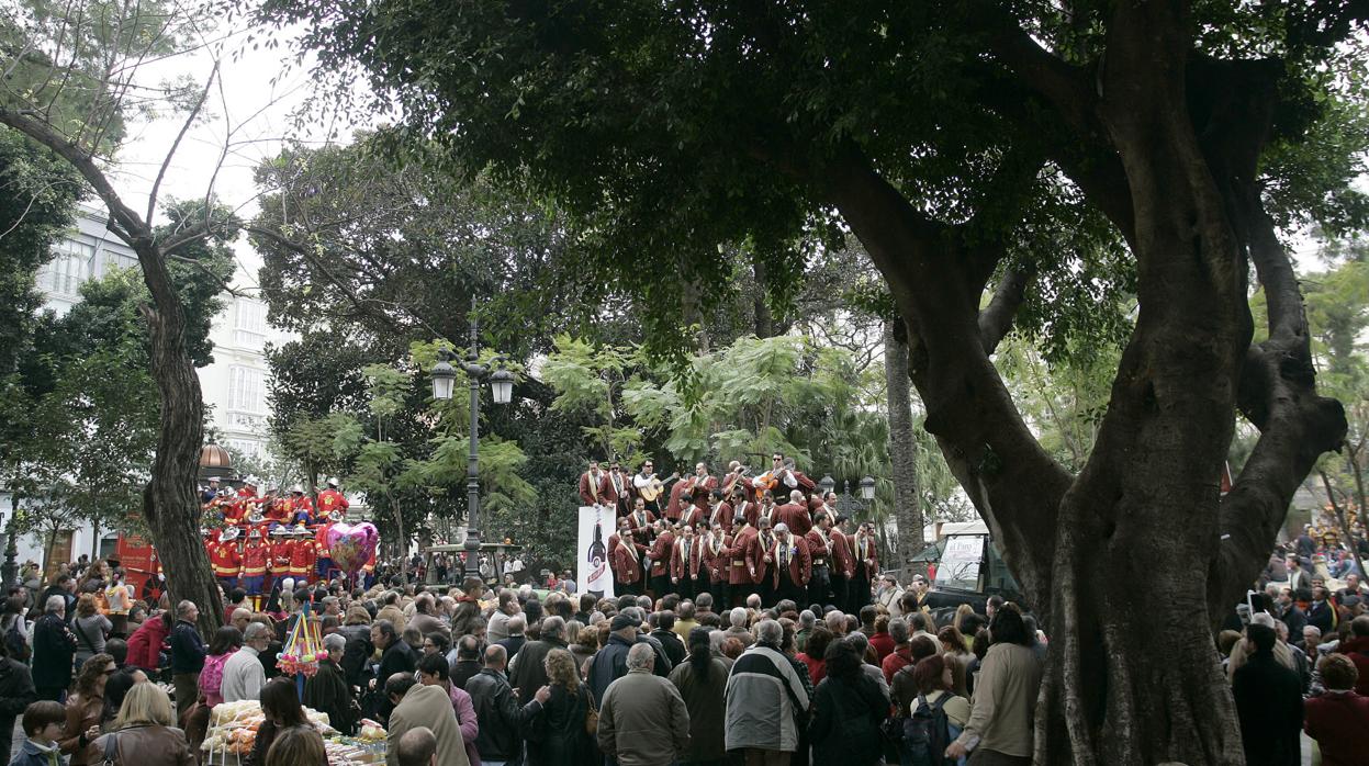 Lunes de Carnaval en Cádiz.