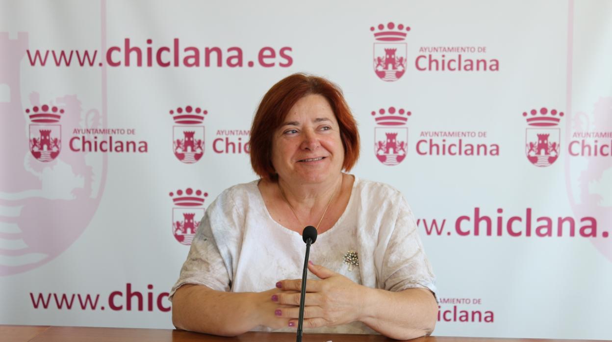 Cándida Verdier, portavoz del Gobierno de Chiclana.