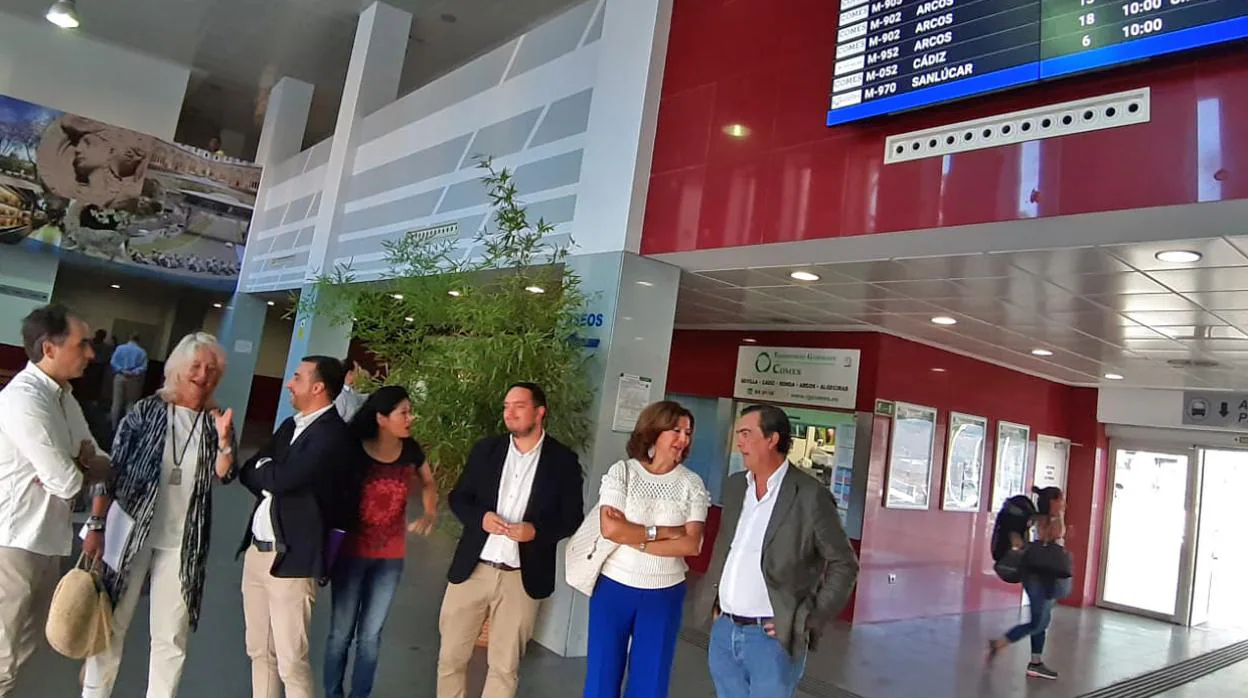 La Junta presenta las mejoras de la Estación de Autobuses de Jerez