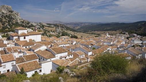 Vista aérea de Grazalema