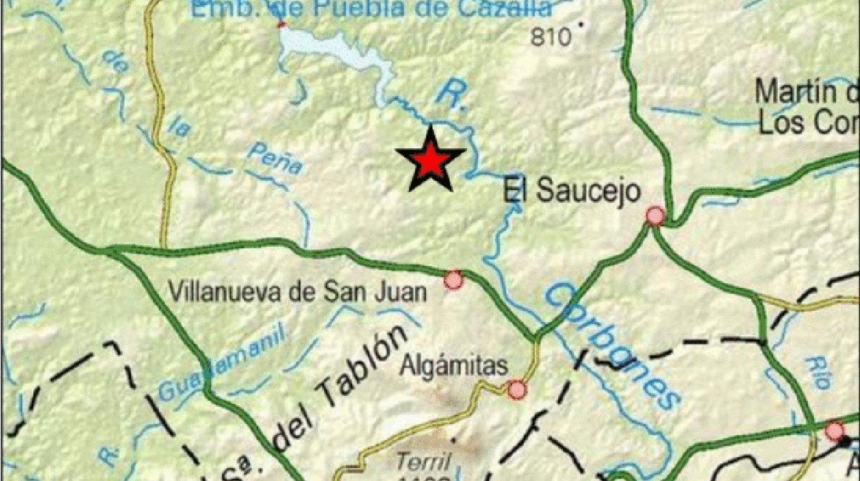 El terremoto de magnitud 3,9 ha tenido el epicentro en Villanueva de San Juan