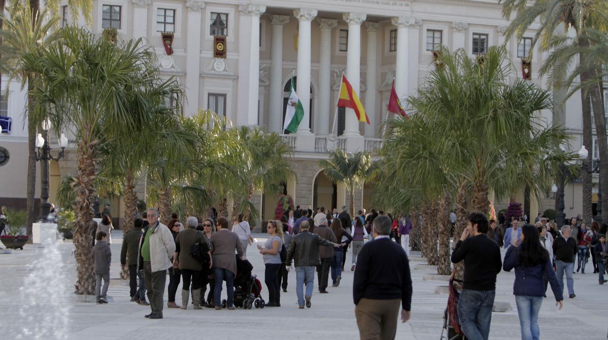 La Plaza de San Juan de Dios, donde ocurrieron los hechos.