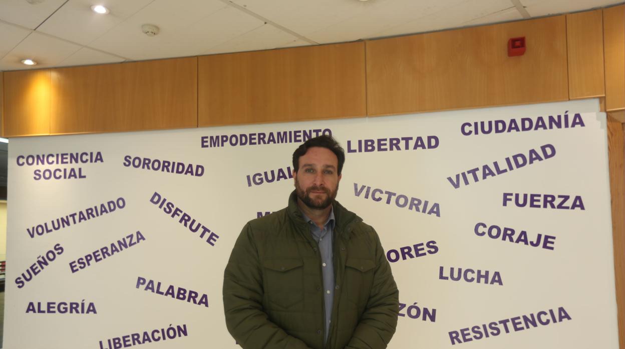 José Carlos Vera es el actual gerente de la Fundación de la Mujer.