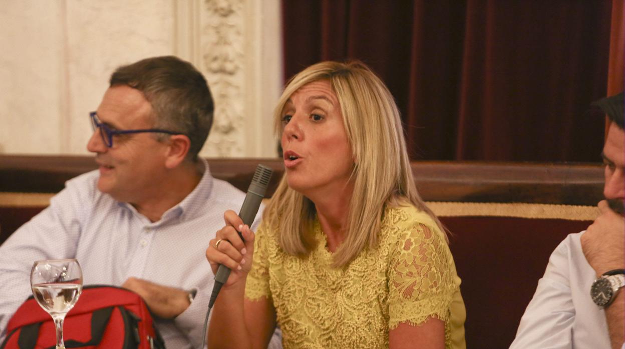 Mara Rodríguez es la portavoz del PSOE en el Ayuntamiento de Cádiz.