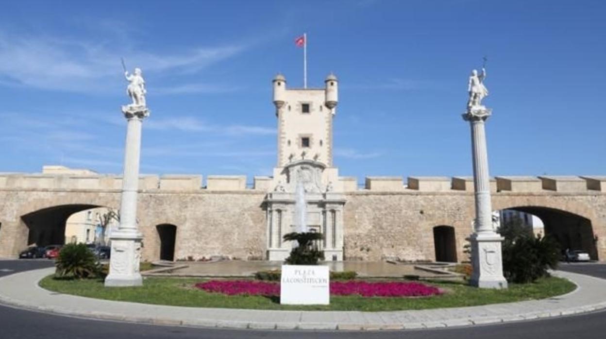 Las Puertas de Tierra de Cádiz se teñirán de verde