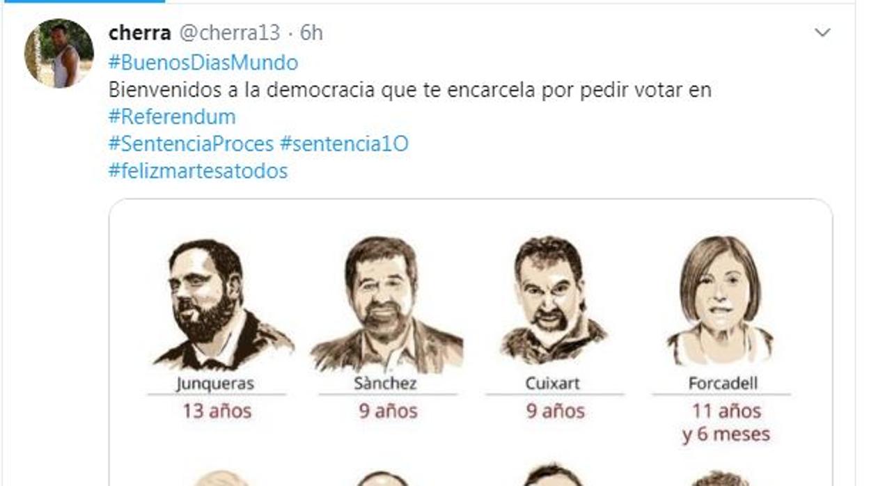 El concejal de Cádiz Cherra Páez, crítico con la democracia española