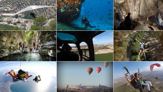 Actividades extremas en Cádiz: salto en paracaídas, vuelo en globo, parapente, barranquismo...