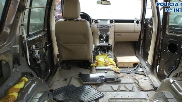 Robaban todoterrenos en la provincia de Cádiz para usarlos en el transporte de hachís