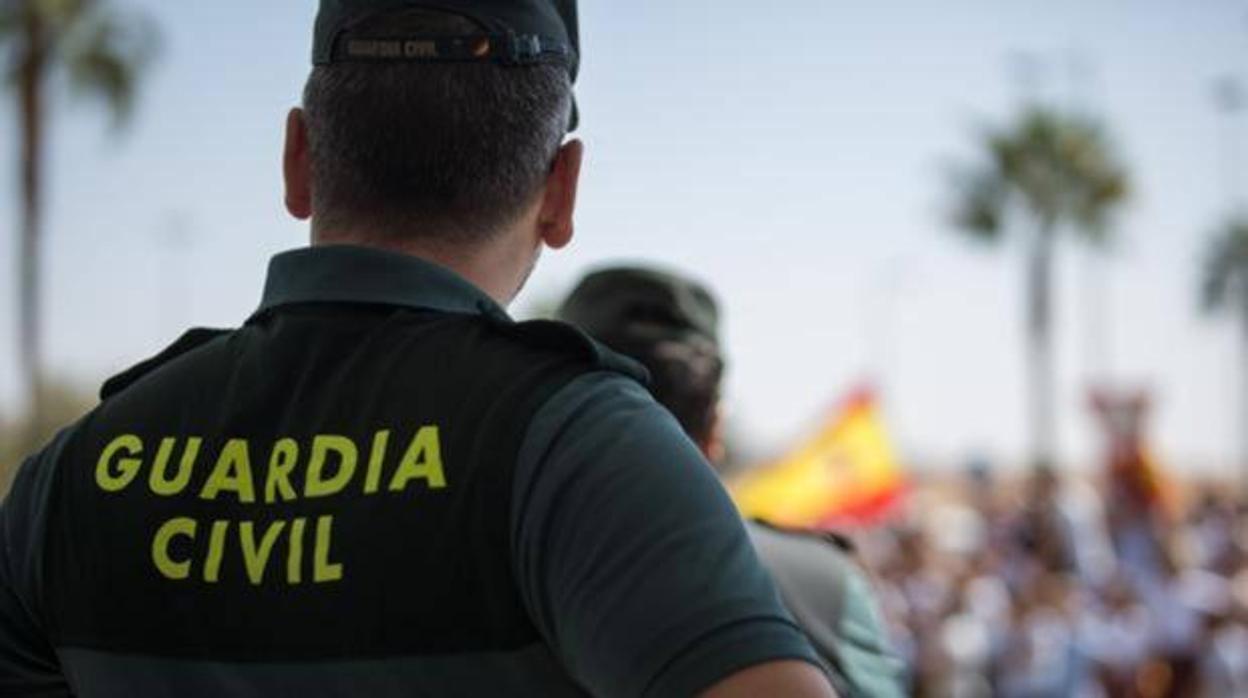 Un guardia civil, en una imagen de archivo