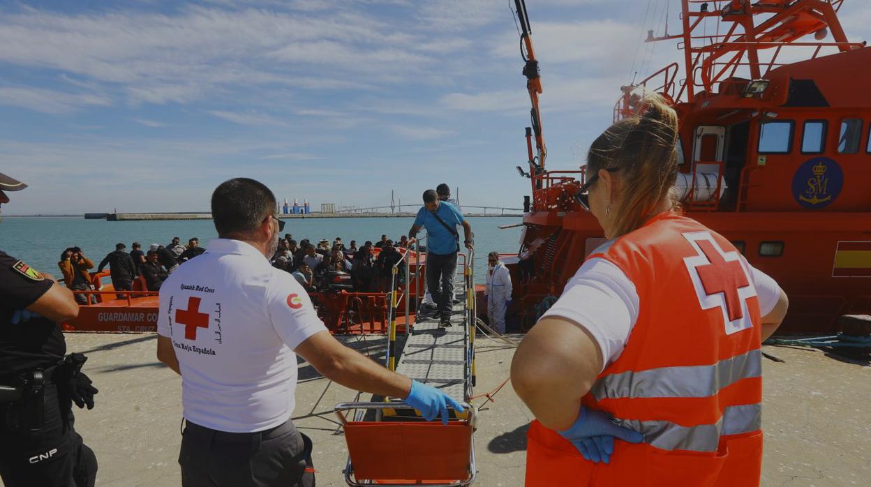 Patera en Puerto América el pasado 17 de octubre