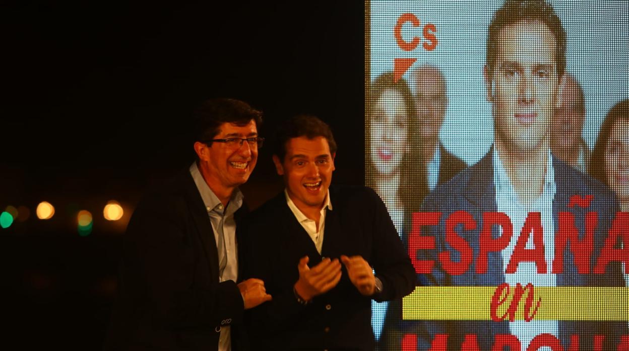 Albert Rivera ha pedido el voto para Ciudadanos en Cádiz, cuna de la libertad.