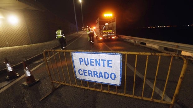 El puente Carranza, se volverá a cerrar miércoles y jueves