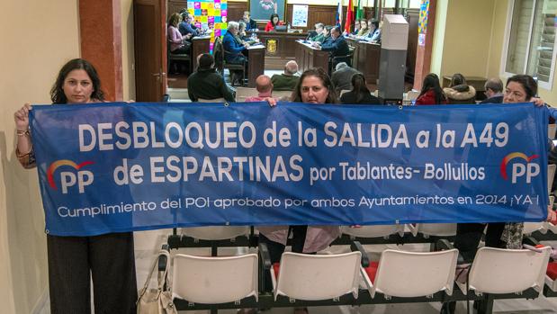 El PP de Espartinas insiste en la conexión por Tablantes a la A49