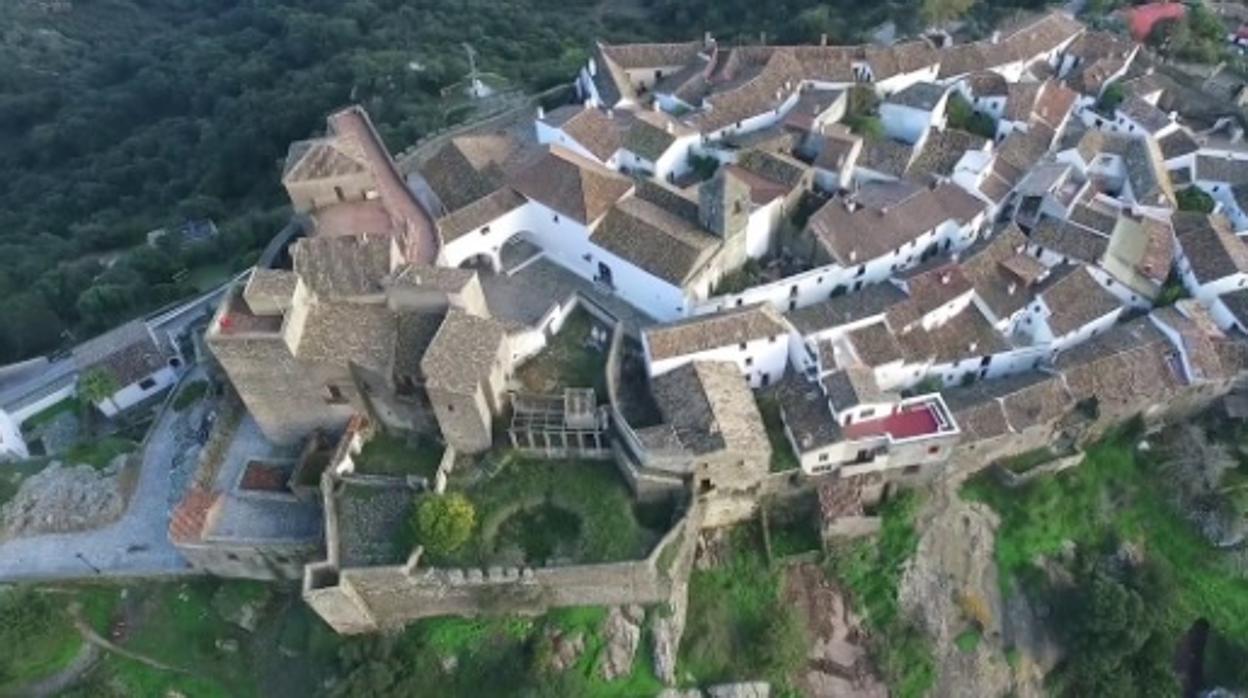 Imagen aérea de Castellar de la Frontera