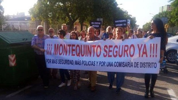 Montequinto convoca una manifestación para pedir más seguridad en el barrio