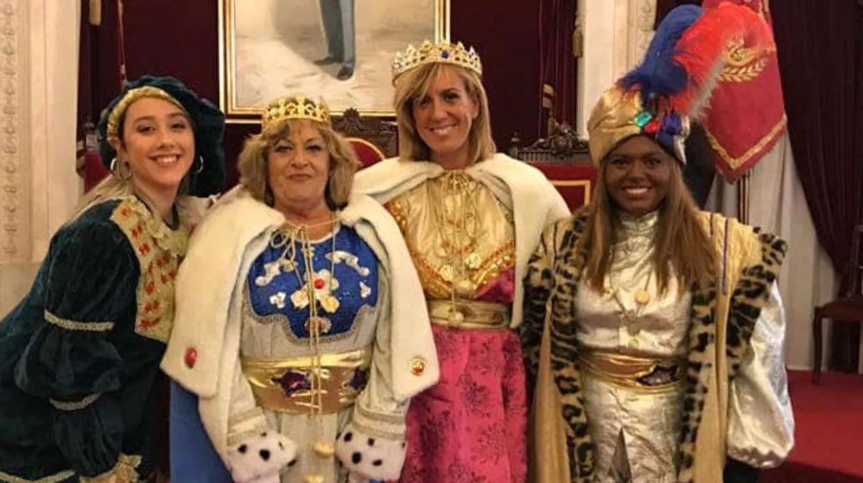 Las Reinas Magas y la Cartera Real en el Ayuntamiento de Cádiz
