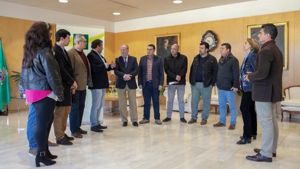 Los alcaldes de Sierra Morena, «indignados» por los cortes de suministro a causa del temporal