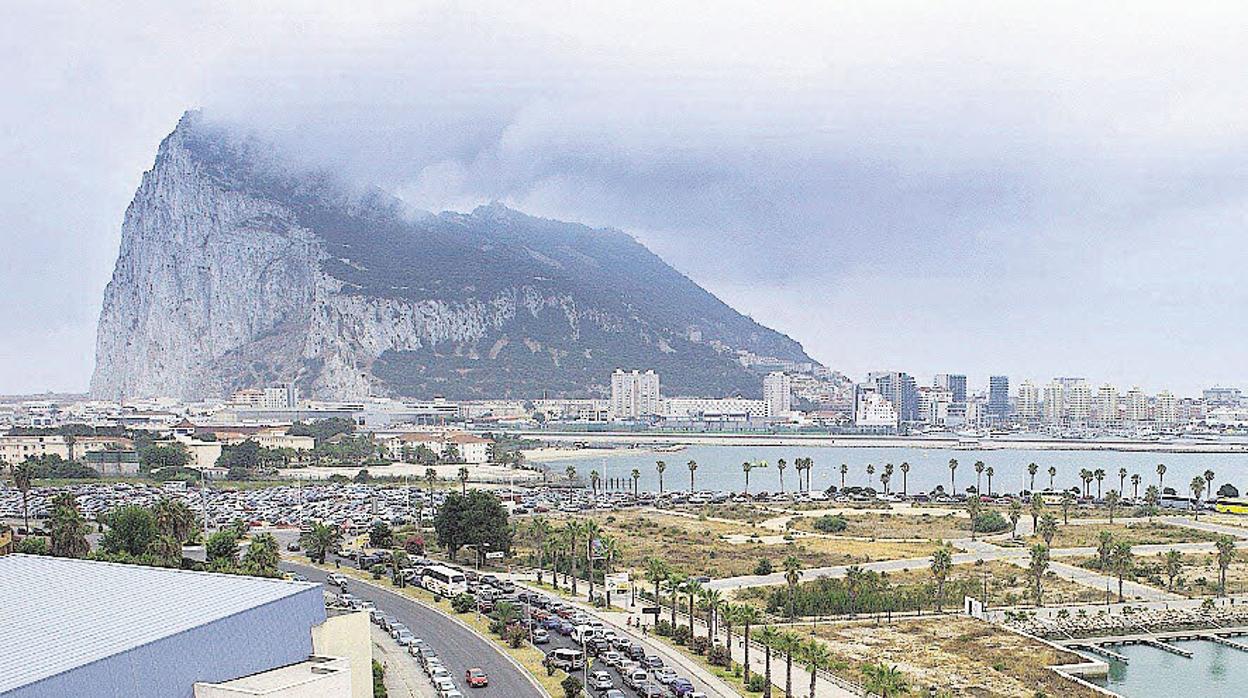 Imagen del peñón de Gibraltar.