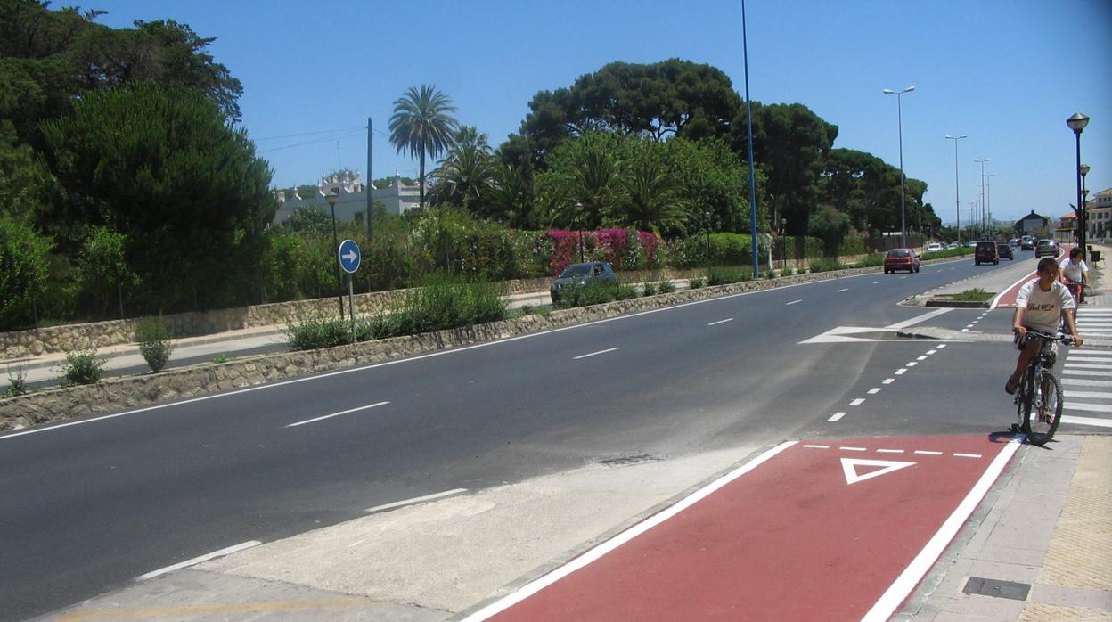 Imagen de archivo de la carretera de Sanlúcar