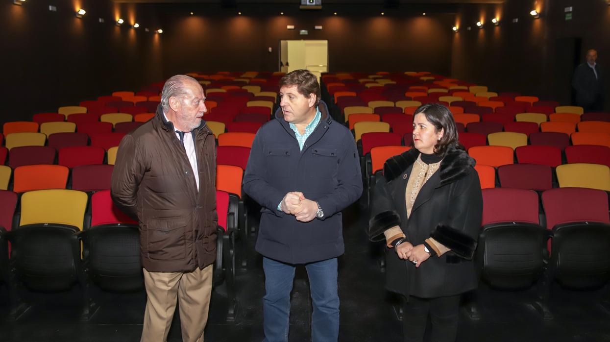 Visita del presidente de la Diputación de Sevilla al municipio de Villaverde del Río