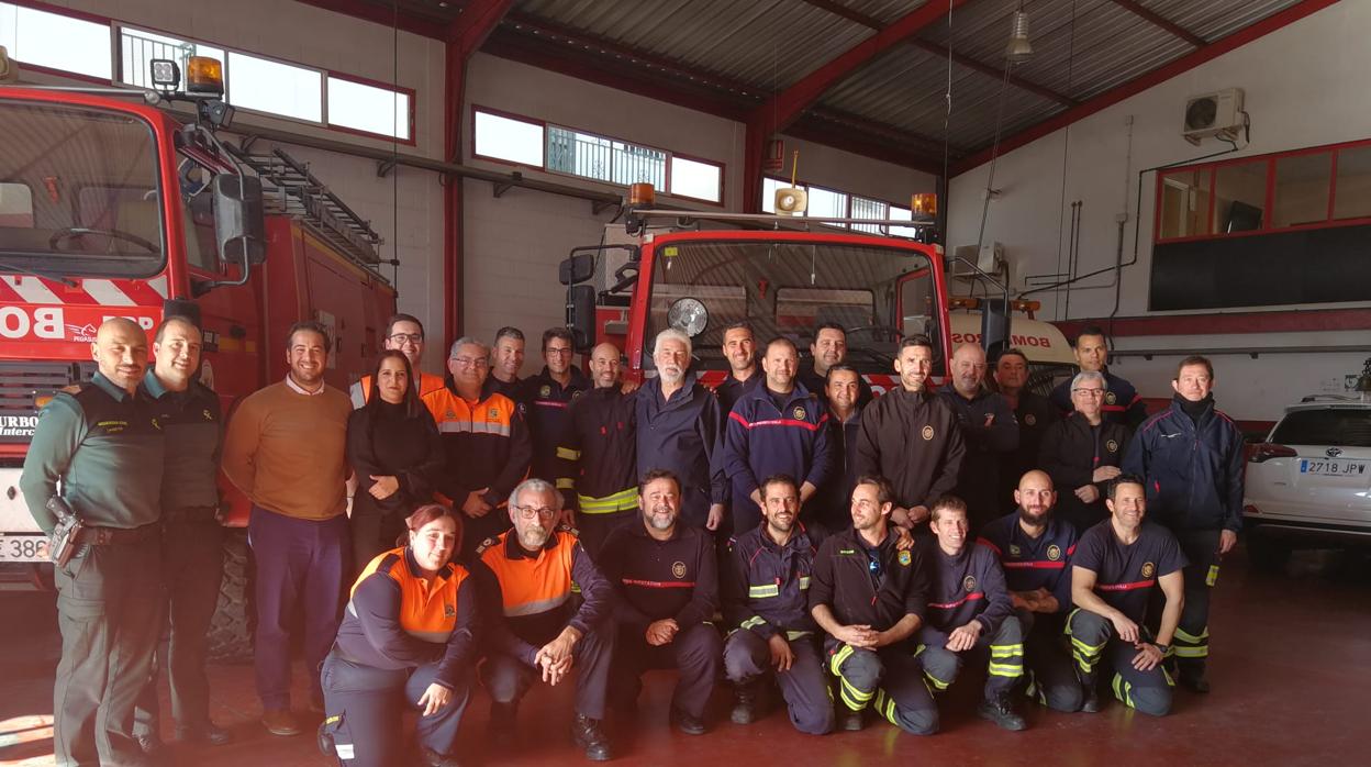 La foto de familia de los participantes en esta enseñanza pionera en tierras andaluzas