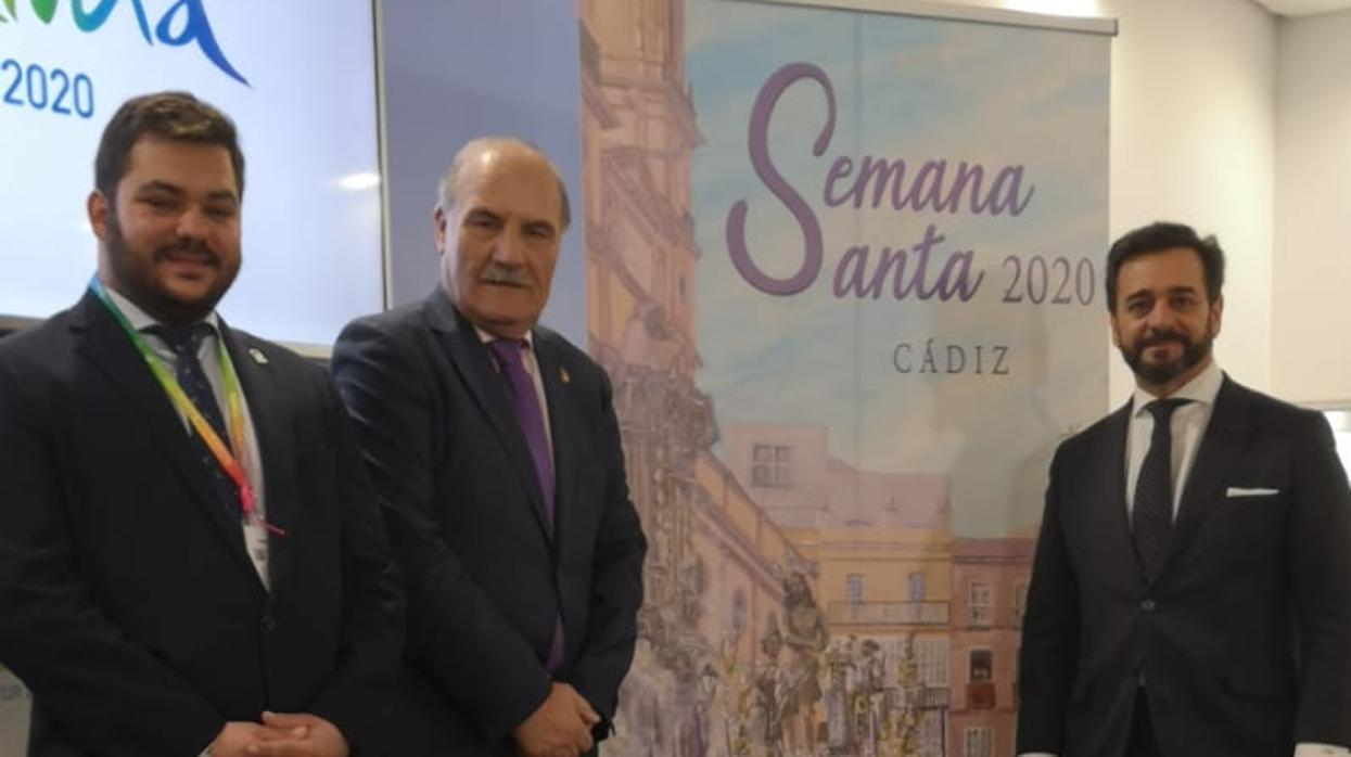 El Consejo de Hermandades lleva el cartel de la Semana Santa de Cádiz a Fitur