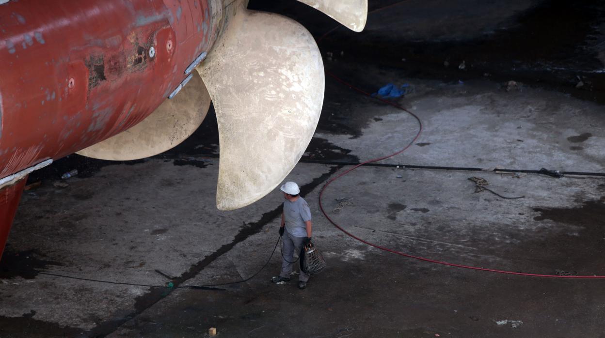 El sector naval ha mantenido el puslo laboral en 2019 en Cádiz