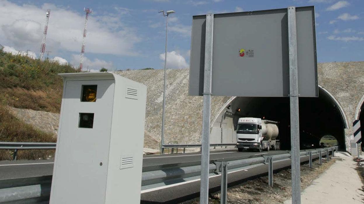 Uno de los dos radares de la A-381 que más actividad tiene en la provincia y en España