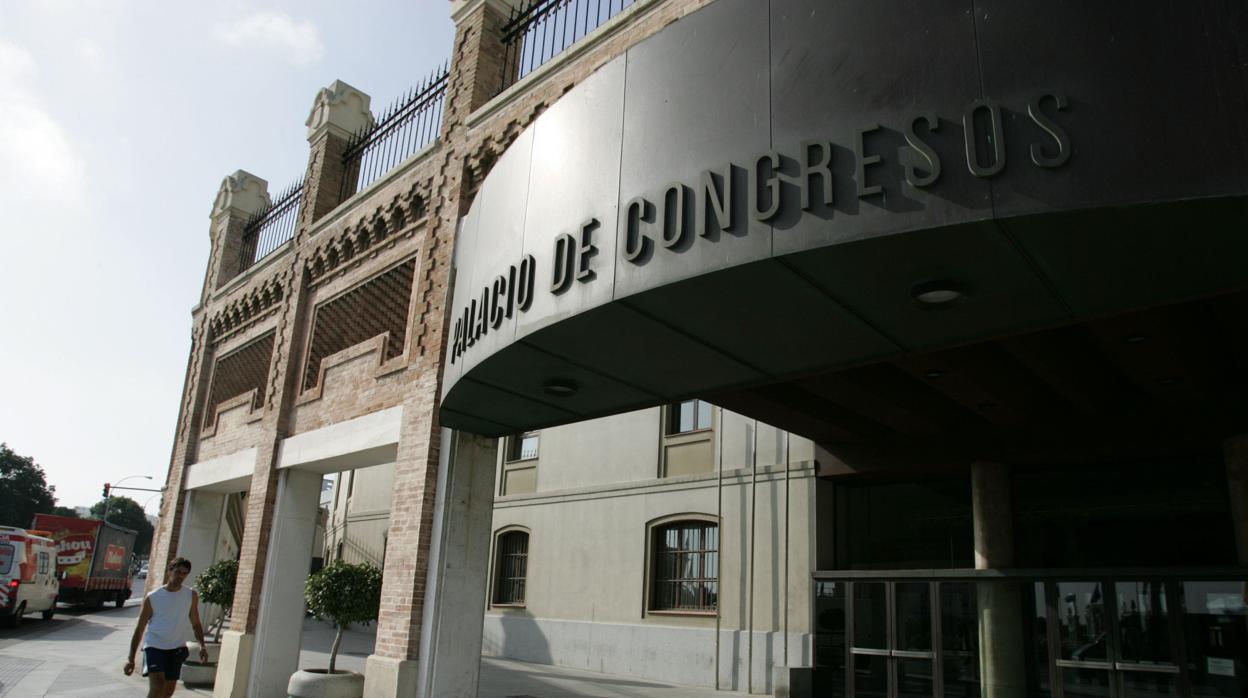 Imagen del exterior del Palacio de Congresos de Cádiz.