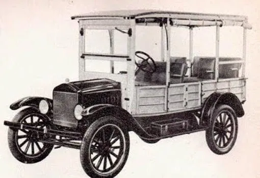 El primer vehículo de Los Amarillos, el modelo Ford «T»