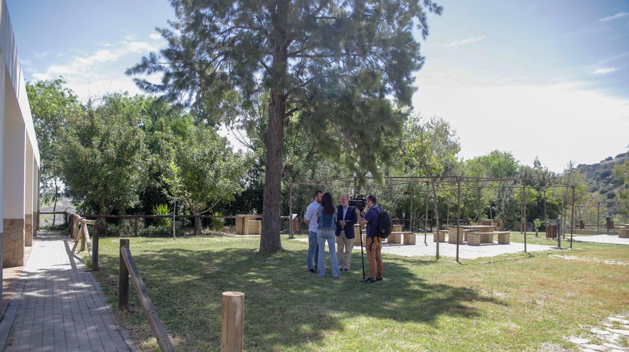 Vereda de las Cruces, en el municipio sevillano de Villanueva de San Juan