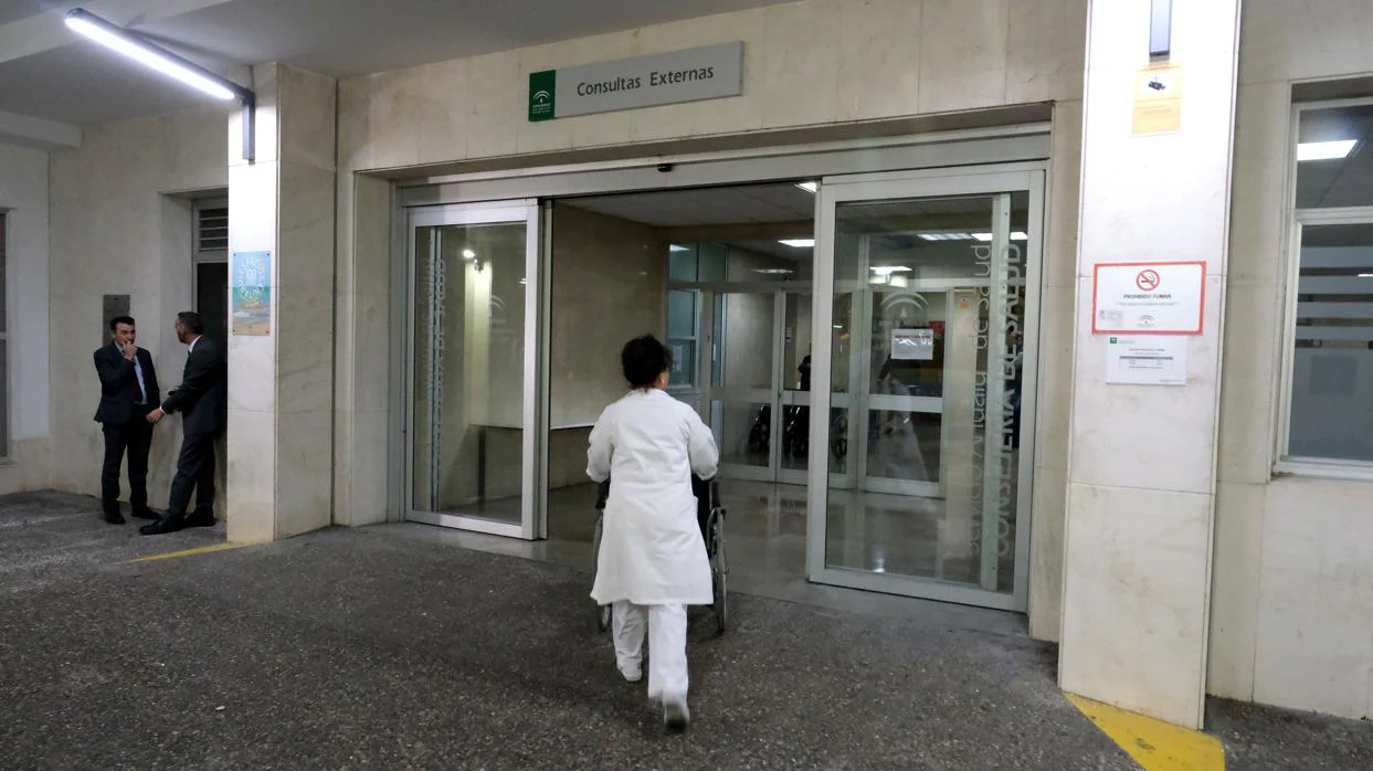 Imagen del hospital de Cádiz Puerta del Mar.