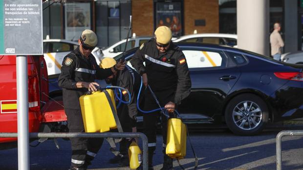 La UME se despliega este martes en Cádiz