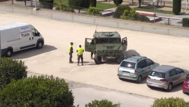 El Ejército de Tierra llega a Marchena por el coronavirus para tranquilidad de sus vecinos