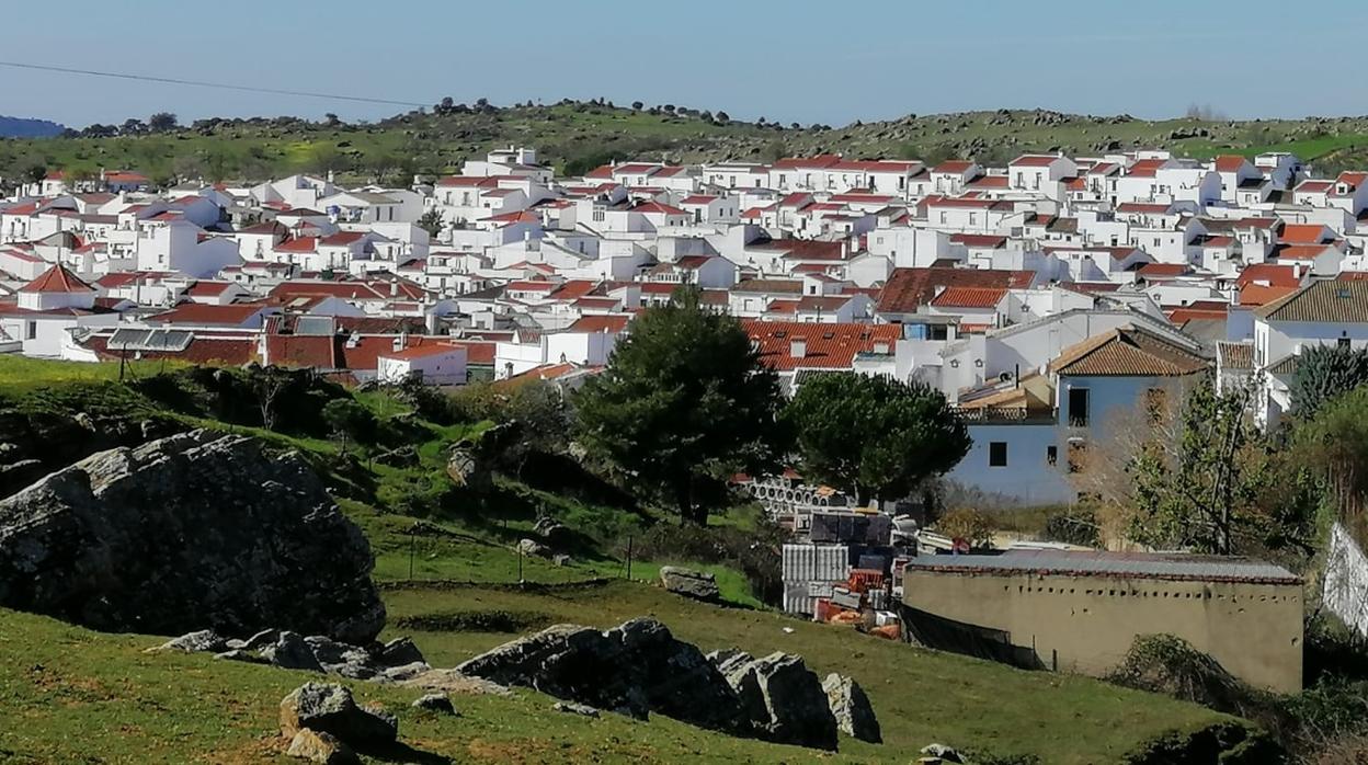 Panorámica de Cazalla de la Sierra