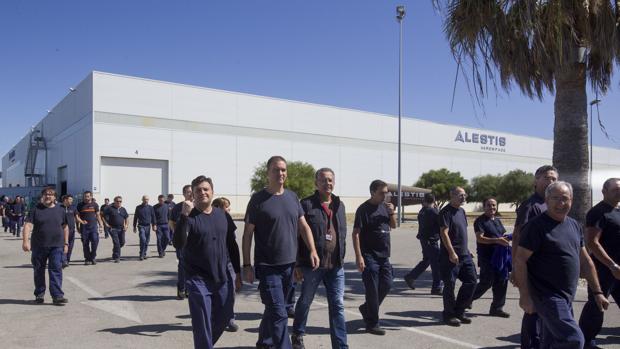 La Inspección de Trabajo obliga a reanudar la actividad en la planta portuense de Alestis