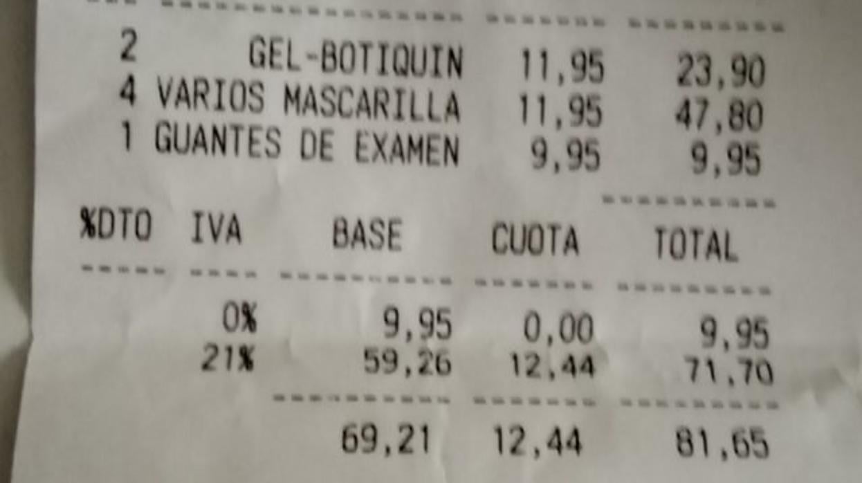 Una farmacia de El Puerto explica el porqué del incremento de los precios en los productos