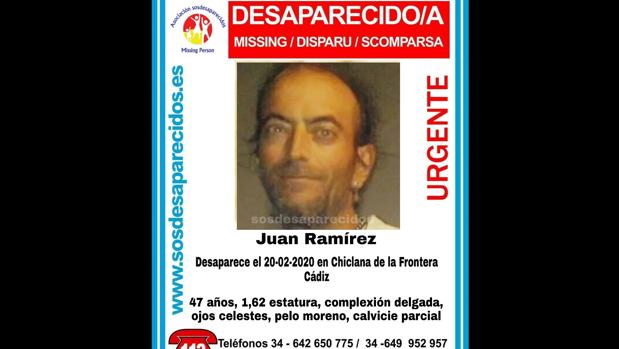 Buscan a un hombre de 47 años desaparecido en Chiclana