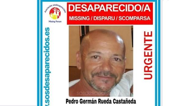 Se busca a Germán, desaparecido desde el pasado domingo en Chiclana