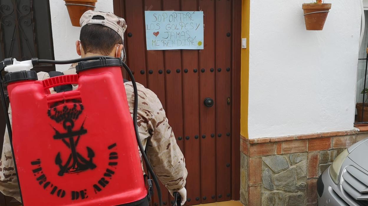 La Infantería de Marina se despliega en siete localidades y en pedanías de Jerez