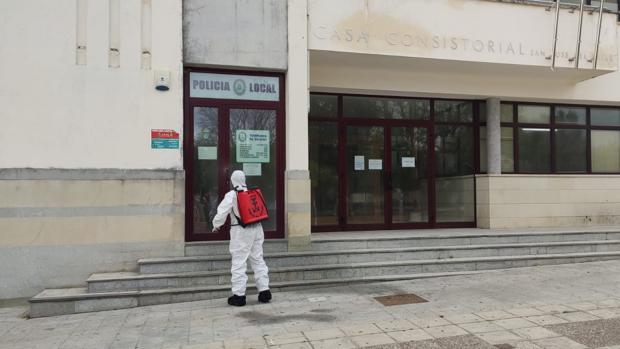 La Infantería de Marina se despliega por varias localidades y en la zona rural de Chiclana