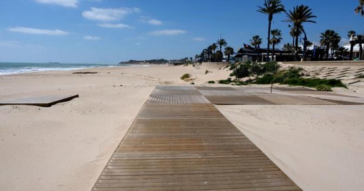 Las playas de Chiclana como La Barrosa y Sancti Petri estarán segmentadas en verano por el Covid-19