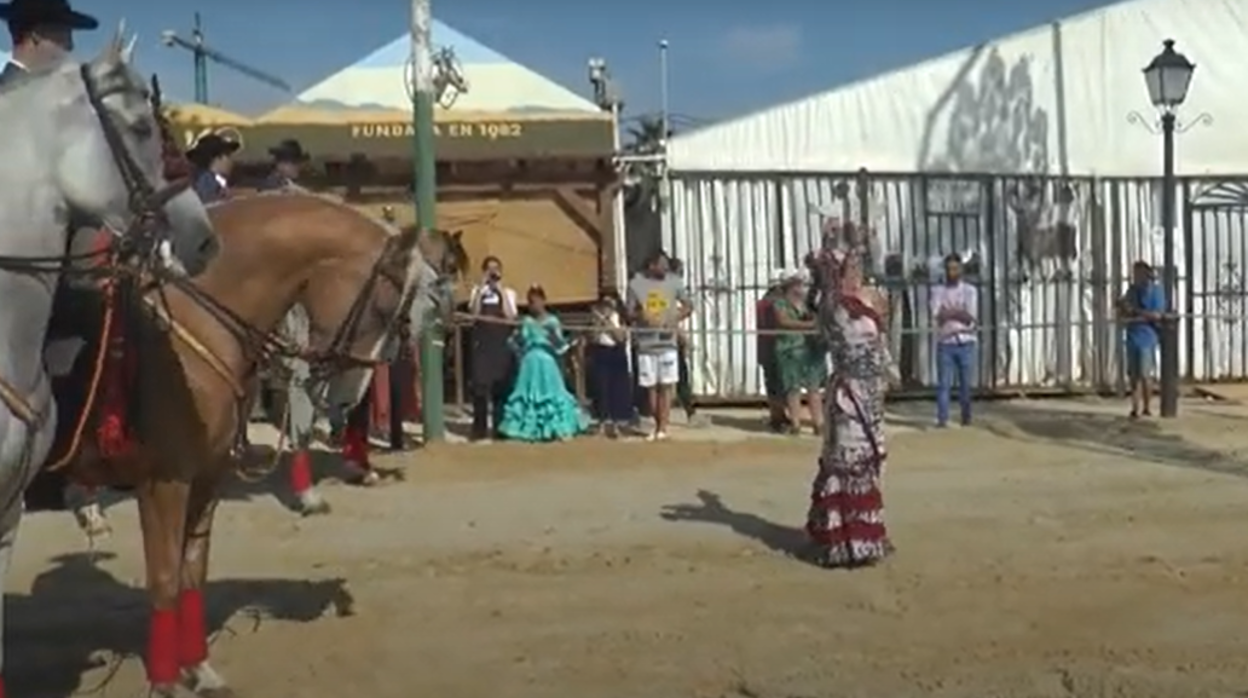 Imagen de archivo de la feria de Tarifa.